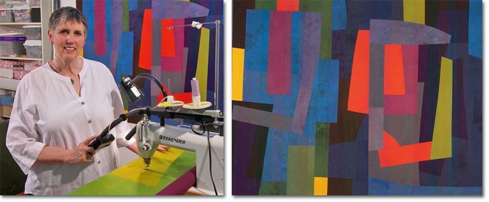 Terry Jarrard-Dimond art quilt workshop